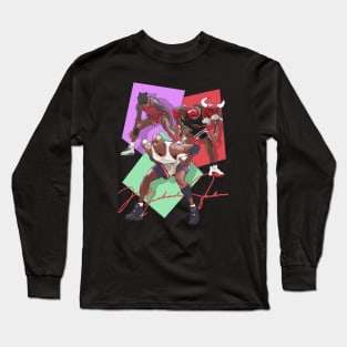 BASKETBALLART - GOAT BULLS TIMES Long Sleeve T-Shirt